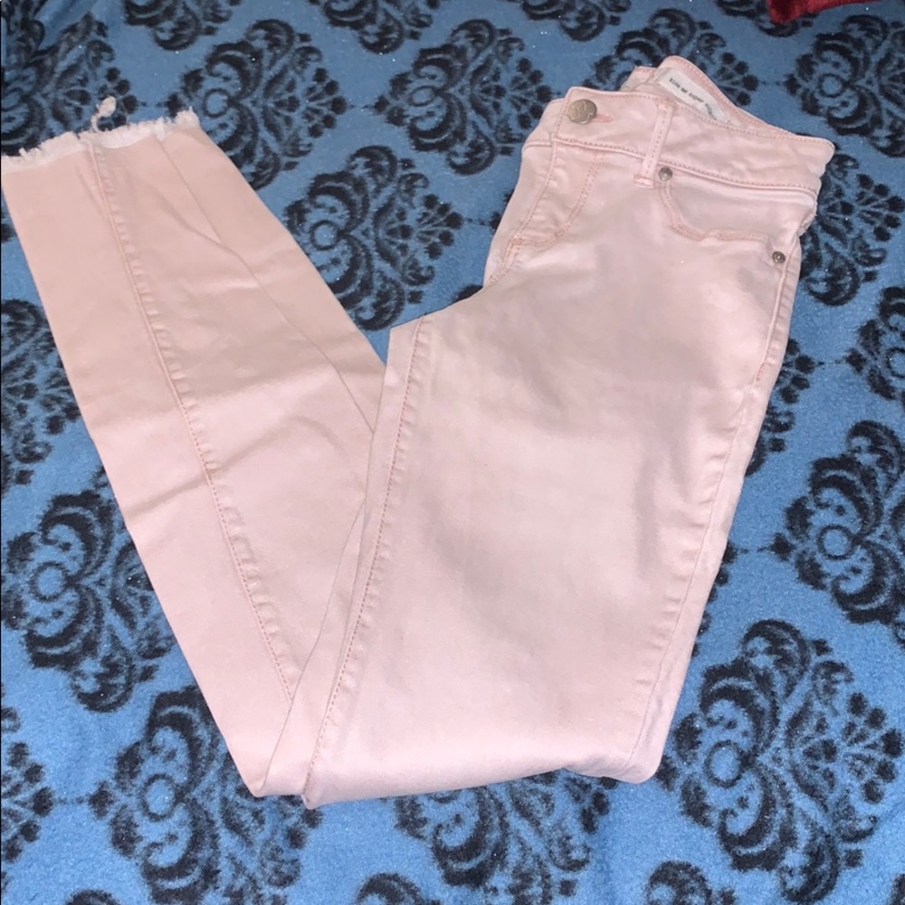 Pink pants